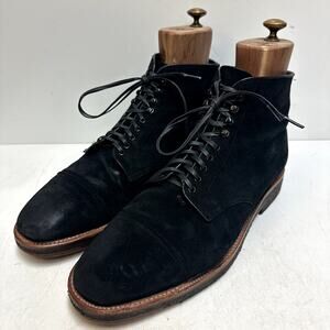 VGUC Alden 39153H Suede Cap Toe Boot Earth Chamois Reverse Nubuck USA 11 D